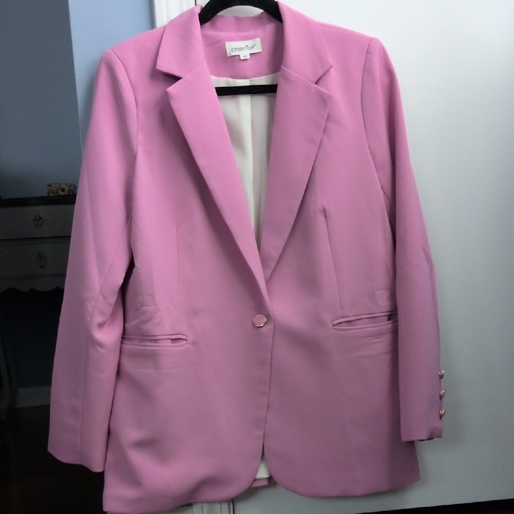 Bubblegum Pink Blazer